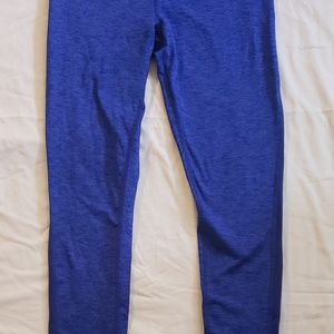 Midnight-blue, fleece lined leggings